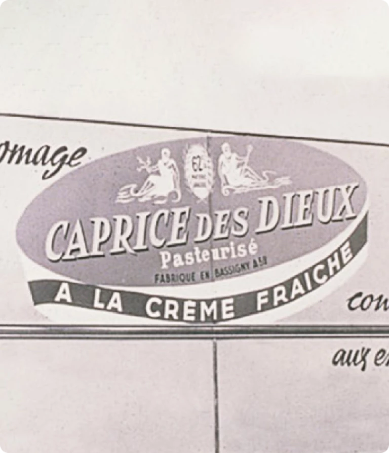 Staré logo rodinnej firmy Caprice des Dieux